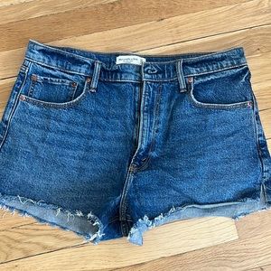Abercrombie and Fitch Mom Short High Rise sz 31